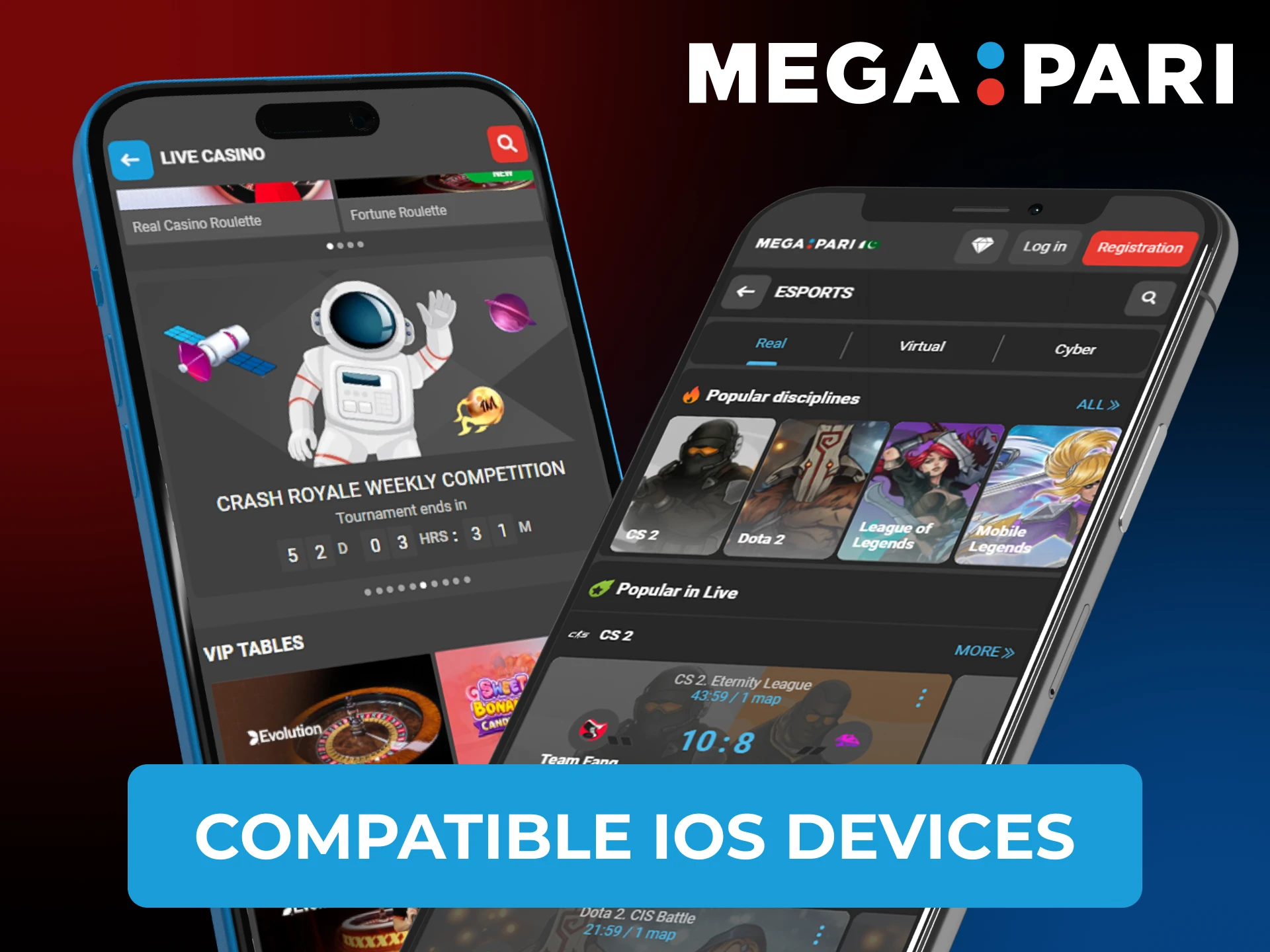 Read requirements to know if you can install Megapari iOS app.