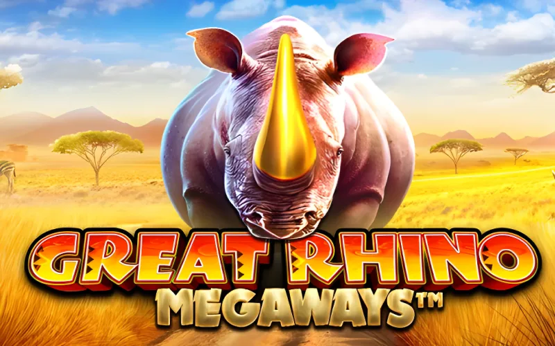 Great Rhino Megaways charges in with wild wins on Megapari.