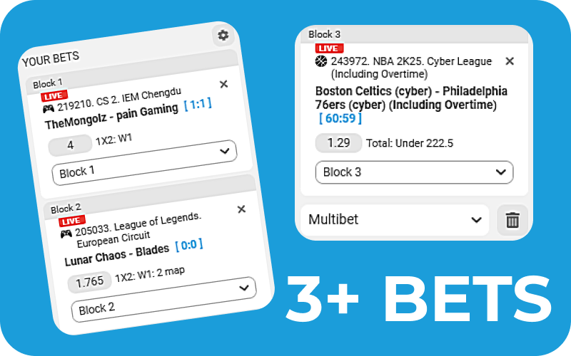Mke your bet slip flexible with system bets at Megapari.