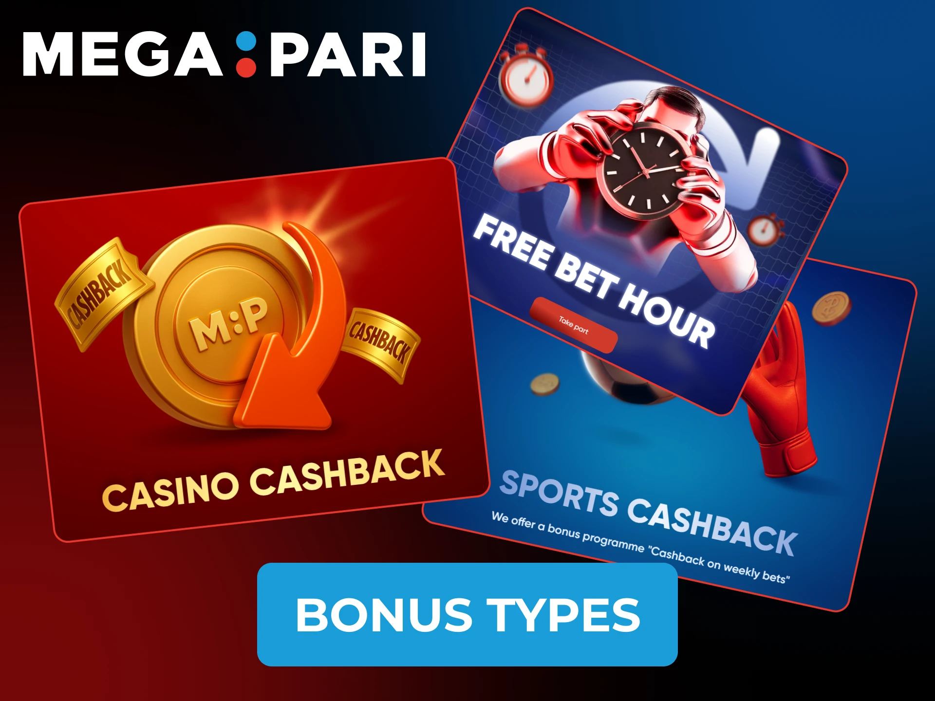 Explore the various Megapari casino bonus types to maximize your winnings.