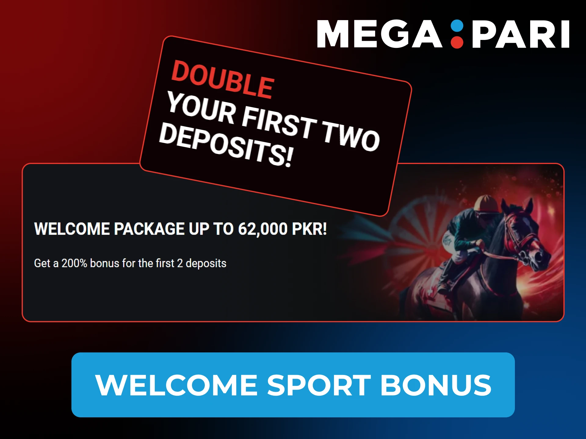 Claim the Welcome Sports Bonus at Megapari in Pakistan.