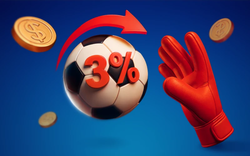 Earn Sports Cashback Megapari bonus on your favorite athletic events.