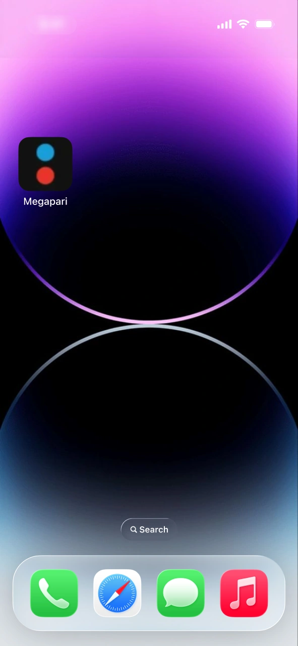 Open the mobile shortcut and enjoy MegaPari Aviator iOS gaming sessions.