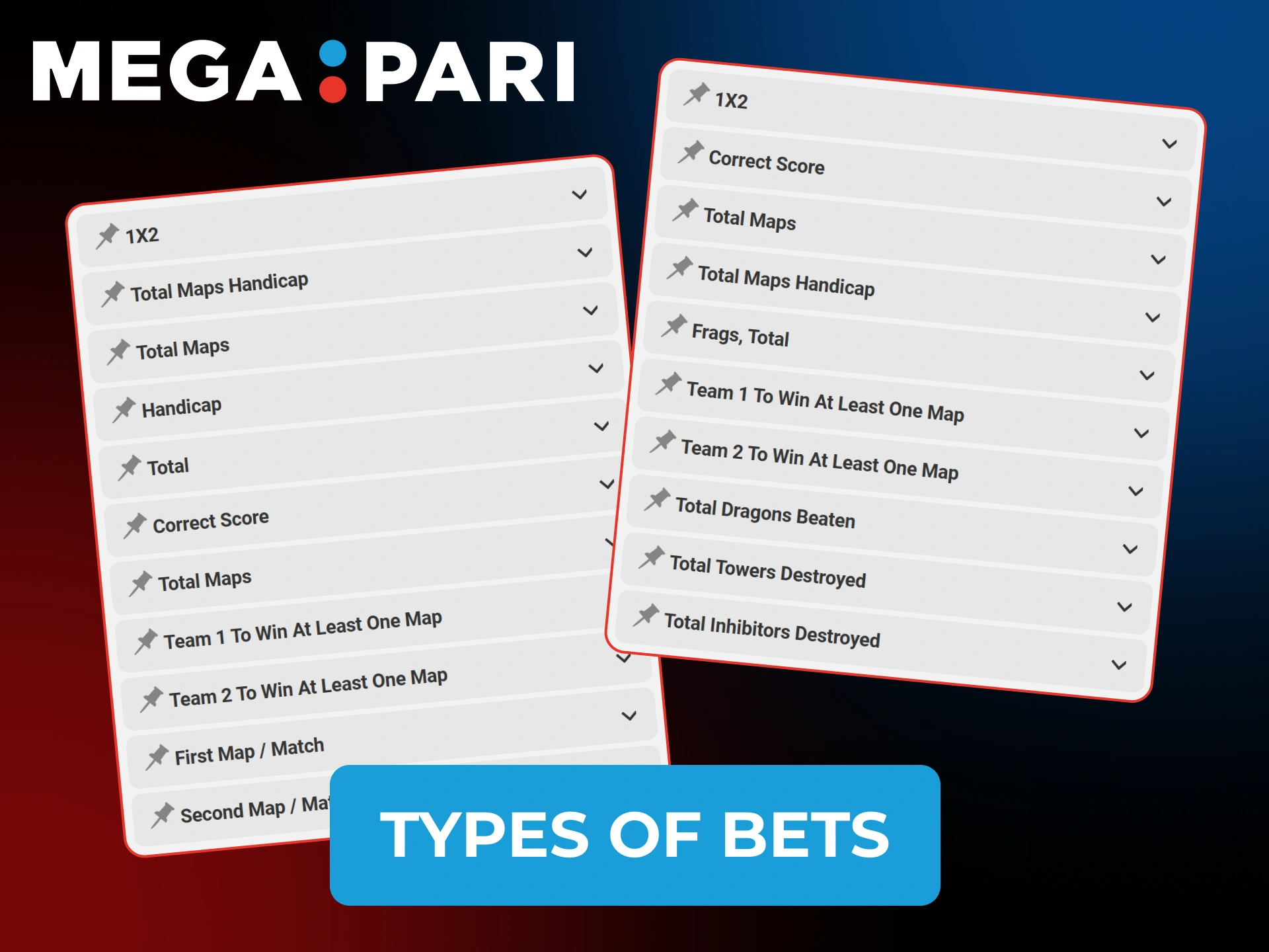 Discover various MegaPari Esports bet types for better gaming strategies.